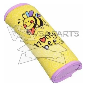 Autodoplněk COMPASS Návlek na bezpečnostní pás (motiv Honey Bee)