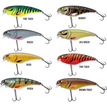 Umělá nástraha Wobler Berkley Zilla Flanker 15,5 cm barva: Red Tiger