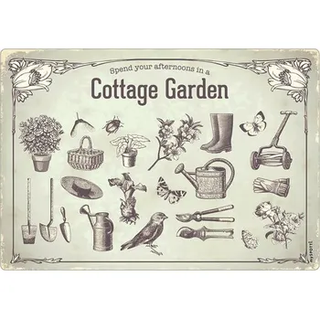 Obklad Obkladový panel do kuchyně mySPOTTI pop Cottage garden 41x59 cm