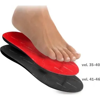 Kosmetika na nohy Svorto Vložka ortopedická S+V s patním lůžkem 005 -NOVÝ MODEL- velikost č.: 41-42