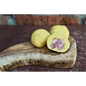 Hotové jídlo Bramborový knedlík plněný uzeným masem - 4 ks, 460 g