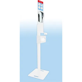 Stojany na dezinfekci Stojan na dezinfekci bezdotykový LUX Barva: Bílá