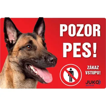 JUKO petfood Pozor pes! Zákaz vstupu!