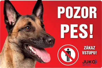 JUKO petfood Pozor pes! Zákaz vstupu!