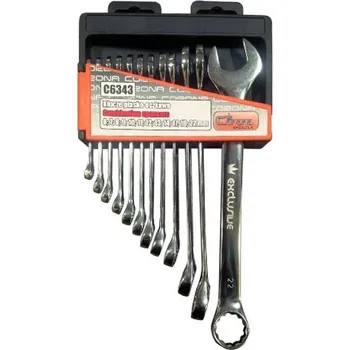 Klíče očko-ploché sada 6-22MM 12ks Exclusive CORONA C6343, , ,