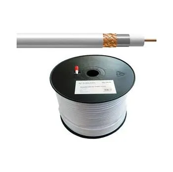 Anténní kabel Koaxiální kabel Zircon CCS 125 AL / 100 m / 6.8mm