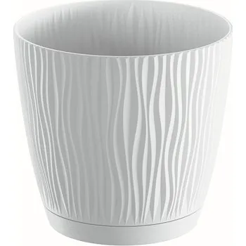 Květináč Prosperplast Sandy P DSY130P květináč 12,9 cm bílý