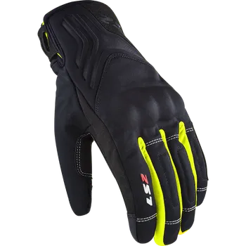 Moto rukavice LS2 JET 2 MAN GLOVES BLACK H-V YELLOW XL