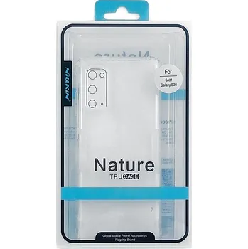 Nillkin Nature TPU pouzdro pro Samsung Galaxy S20 G980, průhledné