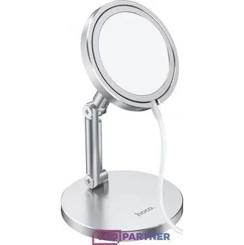 hoco. Bezdrátový magnetický stojan PH39 pro iPhone řady 12 stříbrný