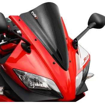 Plexi Puig pro Yamaha YZF-R 125 08-14 carbon look