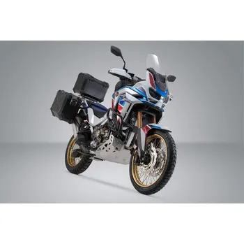 Zavazadlo na motocykl Adventure set hliníkových kufrů TRAX ADV černé provedení Honda CRF 1100 L Africa Twin Adventure Sports (20-)