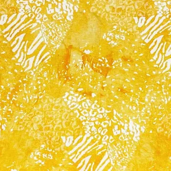 Úplet N5304 žluto-bílý žakárový vzor, š.150