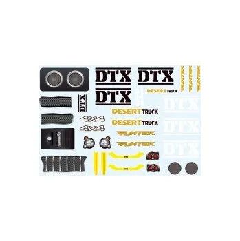RC vybavení DTX/STX Offroad Truggy: Nálepky