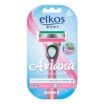 Holicí strojek Dámský holicí strojek AVIANA + 2 náhradní hlavice ELKOS