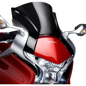 Plexi Puig pro Honda VFR 1200 F 10-17 (Barva plexi: Modré)