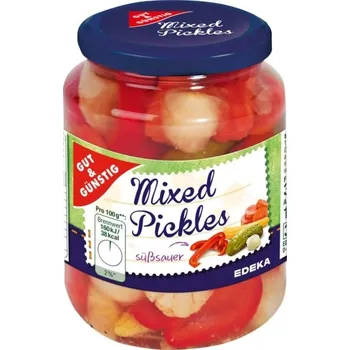 GG Směs vybrané zeleniny ve sladko-kyselém nálevu 330g