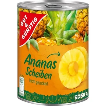Sušené ovoce GG Ananas celé plátky 565g
