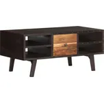 vidaXL 287857 100 x 50 x 45 cm černý/hnědý