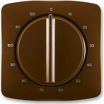 Stavebniny ABB 3294A-A00160 H Tango® Kryt ovládače časového s otočným ovladačem, hnědá