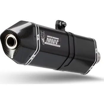 Výfuk pro motocykl Koncovka výfuku MIVV SPEED EDGE BLACK Černá nerezová ocel