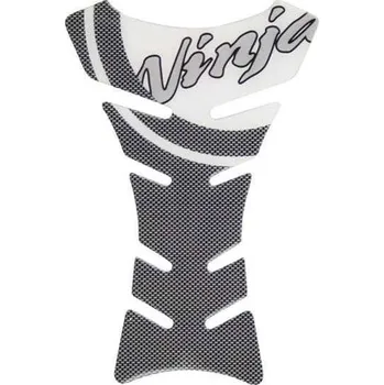 285 TWOEIGHTFIVE tankpad Kawasaki Ninja - carbon-stříbrný transparentní 205x135 mm KAWASAKI EX 250 NINJA rok 86-87