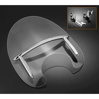 Plexi USA STYLE DE LUXE - univerzální, pro průměr vidlic 55-58mm, čiré