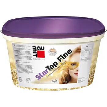 Omítka Baumit StarTop Fine - 25 kg Škrábaná 1,0 mm (ks) - množstevní sleva při odběru nad 10 000 Kč