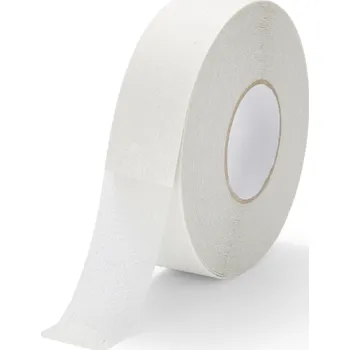 Lepicí páska Protiskluzová páska 50 mm, hrubozrnná, transparentní - metráž