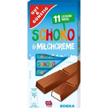 Čokoláda G+G Čokoládové mléčné tyčinky 200g