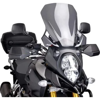 Plexi Puig Touring Suzuki DL1000XT V-Strom 2017- (Barva plexi: Lehce kouřové)
