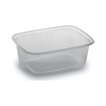 Miska hranatá průhledná 200 ml (PP) 77320