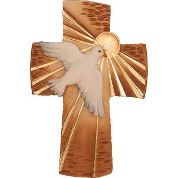 Vánoční dekorace Ornatis Kříž Míru Provedení: Malované, Velikost Kříže: 12 cm