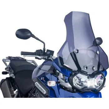 Motodíl Plexi štít PUIG TOURING 6000F tmavá kouřová Triumph Tiger Explorer/ XC 12-15