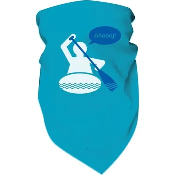 Šátek Nákrčník/bandana s potiskem Ahoooj šátek