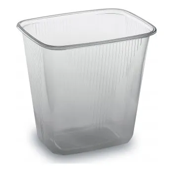 Miska hranatá průhledná 500 ml (PP) 77350