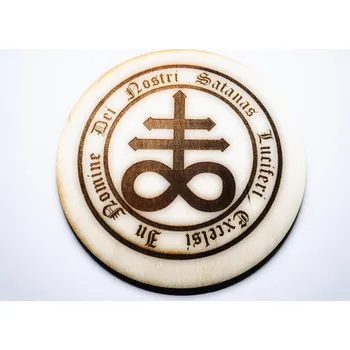 Náhrdelník HeLLWood - In Nomine Leviathan - kruh průměr 90 mm