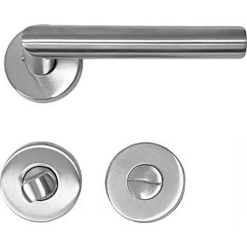 Dveřní kování Dveřní Kování - klika na dveře Metro nerez rozetové - WC