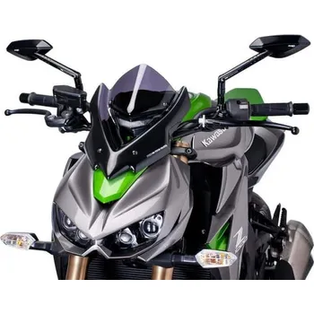 Plexi Puig Sport Kawasaki Z 1000 2014- kouřové (Barva plexi: Červené)