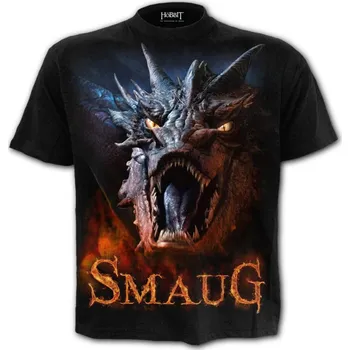 Tričko Spiral PÁN PRSTENŮ HOBBIT – DRAK ŠMAK SMAUG FG301635 Velikost: XL