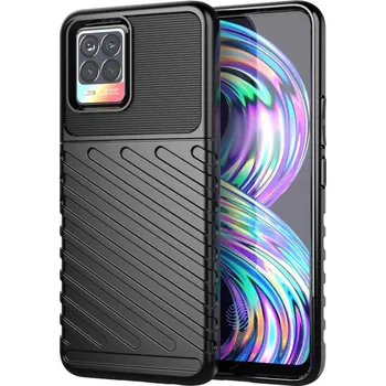 Pouzdro na mobilní telefon Pouzdro TVC Thunder pro Realme 8 Barva: Černá