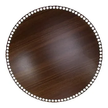 Dno na košík ořech kruh 40cm