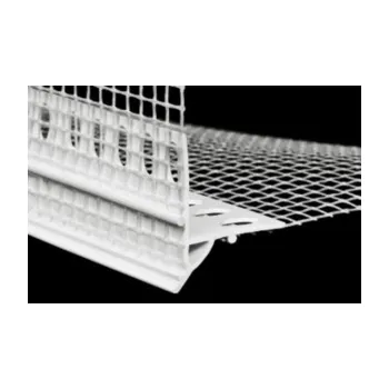 Stavební profil HPI Zakončovací profil s okapničkou a tkaninou pod omítku - délka 2 m 100/100 mm (m) - množstevní sleva při odběru nad 12 000 Kč