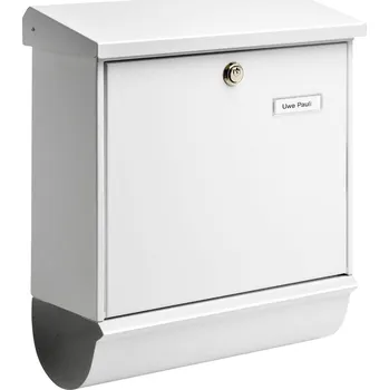 Poštovní schránka Burg Wächter 32670 COMFORT-Set 91300 W poštovní schránka ocelový plech bílá na klíč