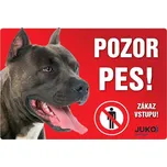 JUKO petfood Pozor pes! Zákaz vstupu!