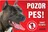 JUKO petfood Pozor pes! Zákaz vstupu!, staford