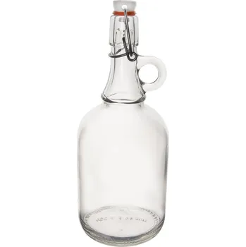 Demižon s klip uzávěrem 1 l