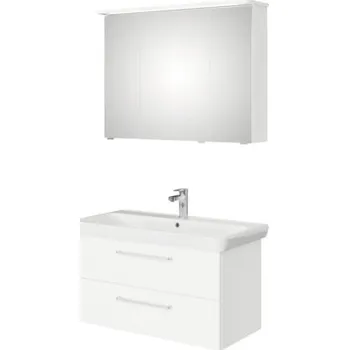 Koupelnový nábytek Koupelnová sestava Pelipal Sunline 105 Block bílá 96 cm SET-107-119