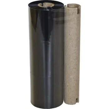 Pásek do tiskárny TTR páska 110mm x 100m, KCVA, černá, OUT, vosk (wax)