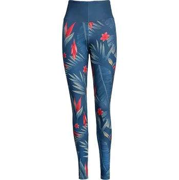 Dámské legíny Dámské legíny s potiskem květin Velikost: M